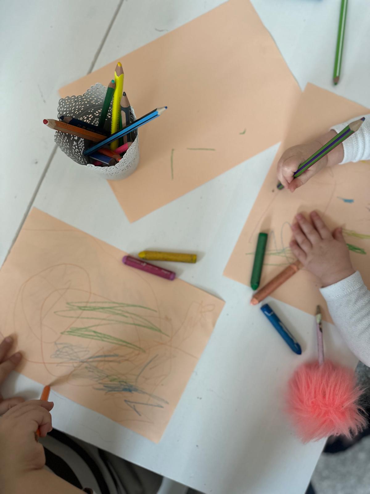 Malen im Spielbereich